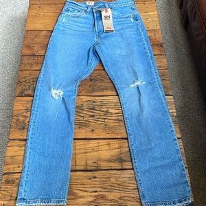 WOMENS Original 501’s size 29” width 30” length